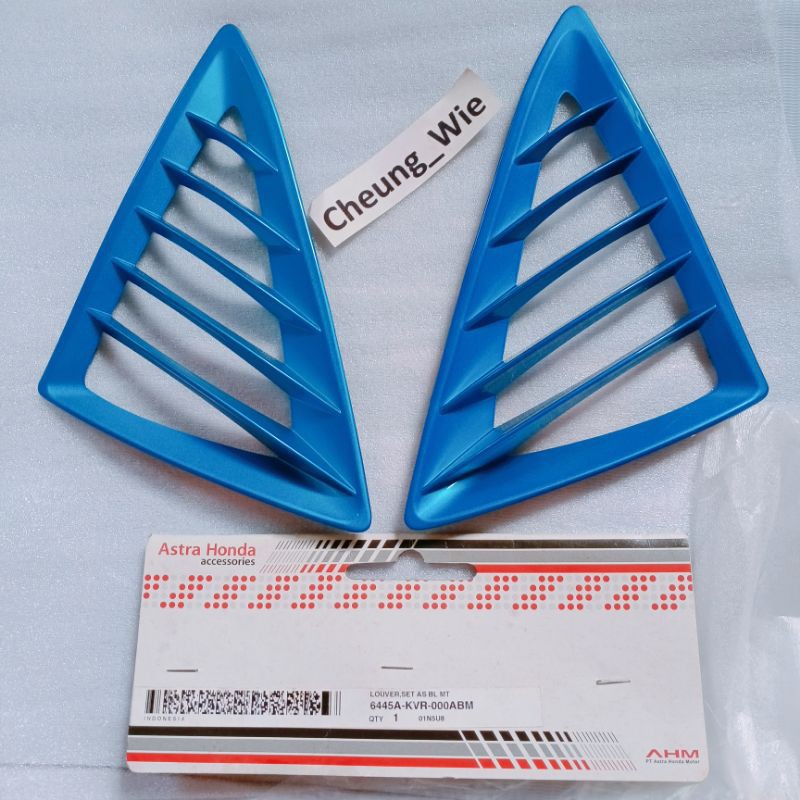 6445AKVR000ABM Loutter Garnish Blue Inner Wing Honda Revo Sampan 100cc Original AM HGA