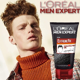 L’Oreal Men Expert Extreme Fix Indestructible Gel Ultra Strong Hold High Shine 150ml. ผลิตภัณฑ์เจลจัดแต่งทรงผม