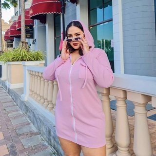 🔥Plussize🔥เดรสคนอ้วน🔥ฟรีไซส์ อก 42”-48”