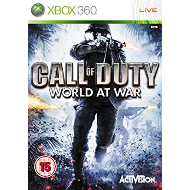 แผ่น XBOX 360 : Call of Duty World At War ใช้กับเครื่องที่แปลงระบบ JTAG/RGH