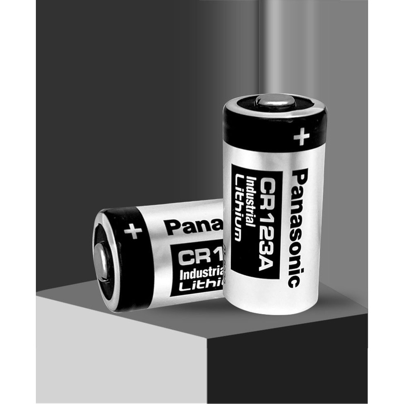 ของแท้น่ะครับ ถ่าน Panasonic Lithium Battery CR123A 3V ก้อนเงิน 1400mAh สินค้ามีของพร้อมส่ง ของแท้