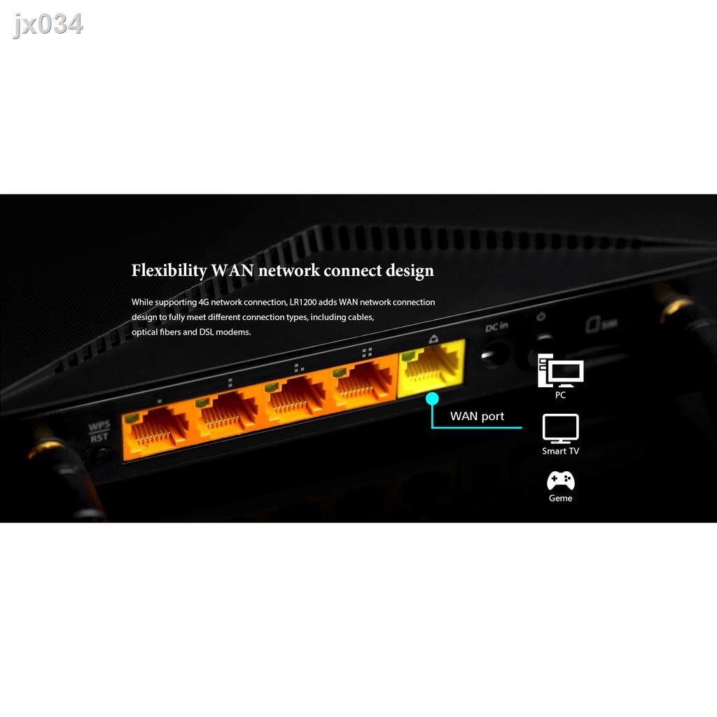 TOTOLINK LR1200 Wireless AC1200 Dual Band 4G Router เราเตอร์ ใส่ซิม 4G ...