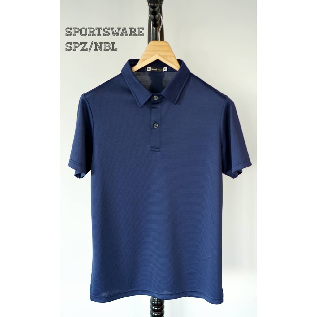 เสื้อโปโลคอปกเชิ้ตกีฬา Sport fabric(SYNTREL) ไม่ต้องรีดซักแล้วใส่ได้เลย