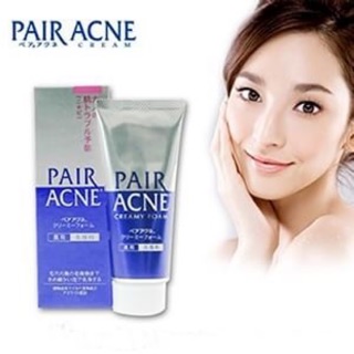 Pair Acne Creamy Foam 80g. โฟมล้างหน้าสำหรับผิวที่เป็นสิว