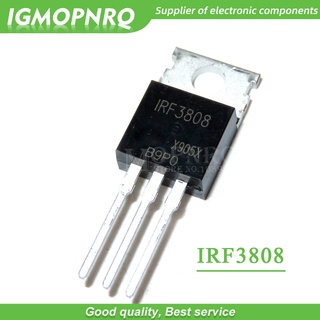 ส่งฟรี ใหม่ แท้ วงจรรวม TO-220 75V 140A IRF3808 20 ชิ้นต่อล็อต