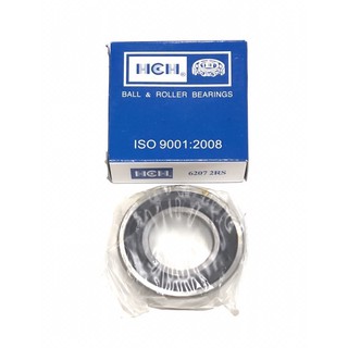 ลูกปืน ตลับลูกปืน HCH 2RS #6207 6207 แท้