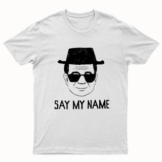 เสื้อยืดผู้ชายเสื้อยืด Say my name (Breaking Bad style)#เสื้อยืดแขนยาวผู้ชาย xxl #เสื้อยืดโอเวอร์ไซส์ผู้ชาย #เหมาะสำหรับ