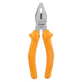 คีมปากจระเข้ชุบนิกเกิลดำ KINZO 7 นิ้ว LINESMAN PLIER KINZO VR91575 NO.807 7”