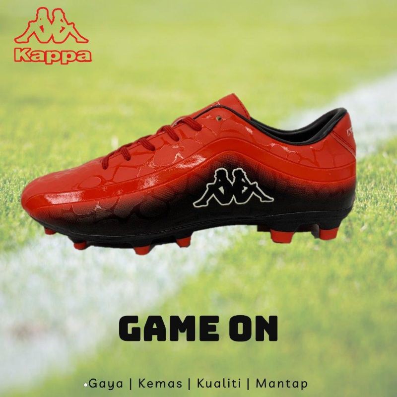 รองเท้าฟุตบอล KAPPA Kasut Bola Sepak KSB-321 RD สีแดง