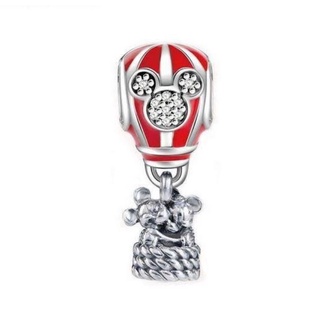 (พร้อมส่ง)*New*Pandora Mickey Minnie Red Hot Air Balloon Charm