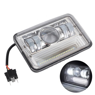 ไฟสปอตไลท์ Led 40W H4 6000K ทรงสี่เหลี่ยม สูงต่ํา สําหรับรถบรรทุก รถออฟโร้ด Suv Atv