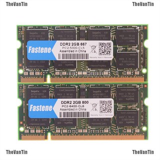 Thevantin แรมแล็ปท็อป โน้ตบุ๊ก 2gb ddr2 pc2-6400 667mhz 800mhz