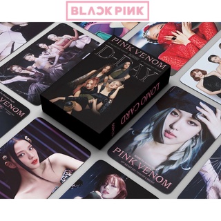 โฟโต้การ์ด KPOP BLACKPINK Venom LISA Jisoo JENNIE Chaeyoung จํานวน 55 ชิ้น ต่อชุด