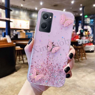 พร้อมส่ง เคสโทรศัพท์มือถือ tpu นิ่ม ลายผีเสื้อท้องฟ้ากลางคืน หรูหรา สําหรับ Realme 9i Realme9i