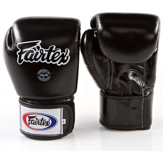 นวมชกมวยไทย หนังแท้ FAIRTEX MUAY THAI BOXING GLOVES BGV1 Black Training Sparring Universal gloves Pls place 1 pair/order