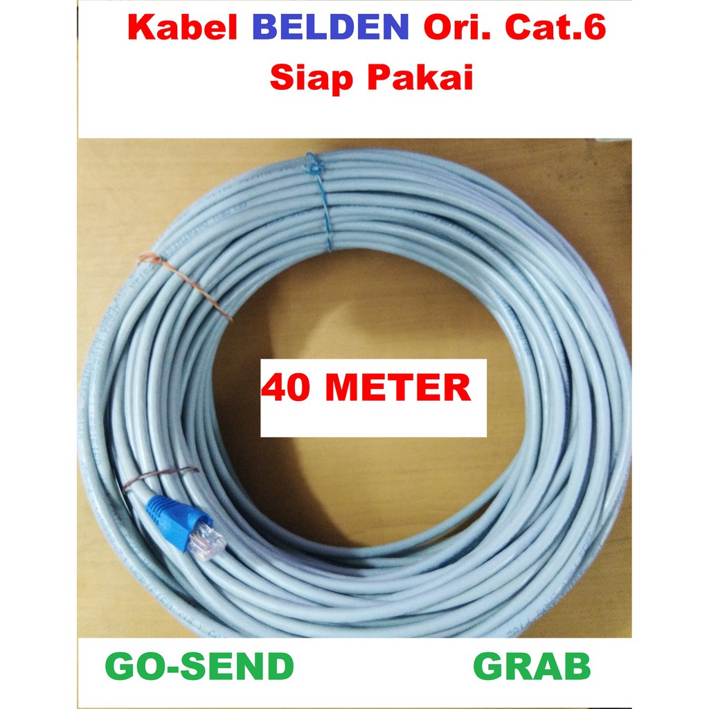 Belden Cat 6 40M UTP LAN Cable - Original Belden Cat6 40 เมตร