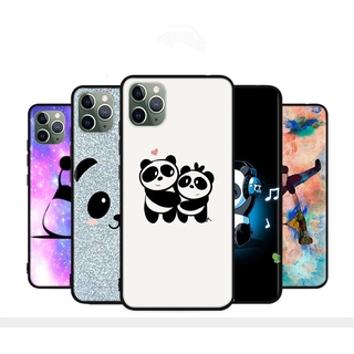 H-172 เคสโทรศัพท์ซิลิโคน แบบนิ่ม ลายแพนด้า สําหรับ OPPO Reno 5 5K 5Z 4F 4 5F 4Z Pro SE Plus Lite