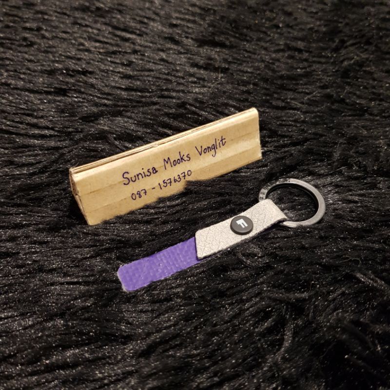 💜พวงกุญแจ Freitag AL เทา-ม่วง💜