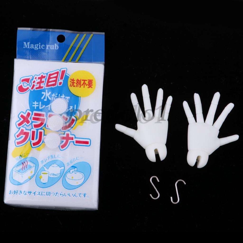 ชิ้นส่วนประกอบตุ๊กตามือ 14 bjd doll acsessory ผิวขาว