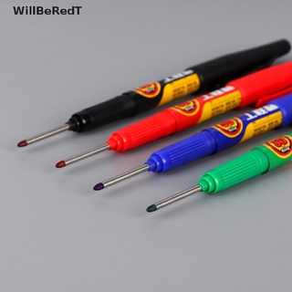 [WillBeRedT] ปากกามาร์กเกอร์ หัวยาว อเนกประสงค์ สีแดง ดํา น้ําเงิน เขียว ขาว สําหรับตกแต่งห้องน้ํา งานไม้