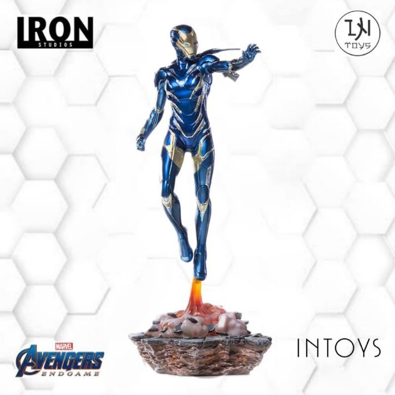 IRON STUDIOS - PEPPER POTTS IN RESCUE SUIT / IRON MAN MARK 49 : AVENGERS ENDGAME BDS 1/10 (Iron stud