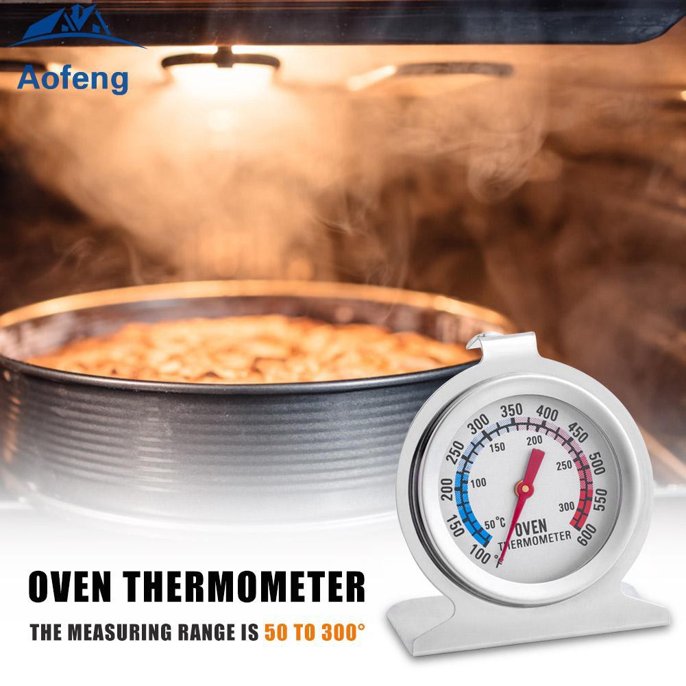 Aofeng Stainless Steel Oven Cooker Thermometer Food Temperature Gauge