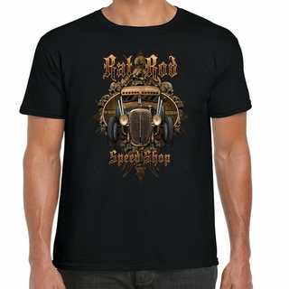 [S-5XL]เสื้อยืด พิมพ์ลาย Hotrod 58 Big And Tall Hot Rat Rod V8 สไตล์วินเทจ สําหรับผู้ชาย 77 541640