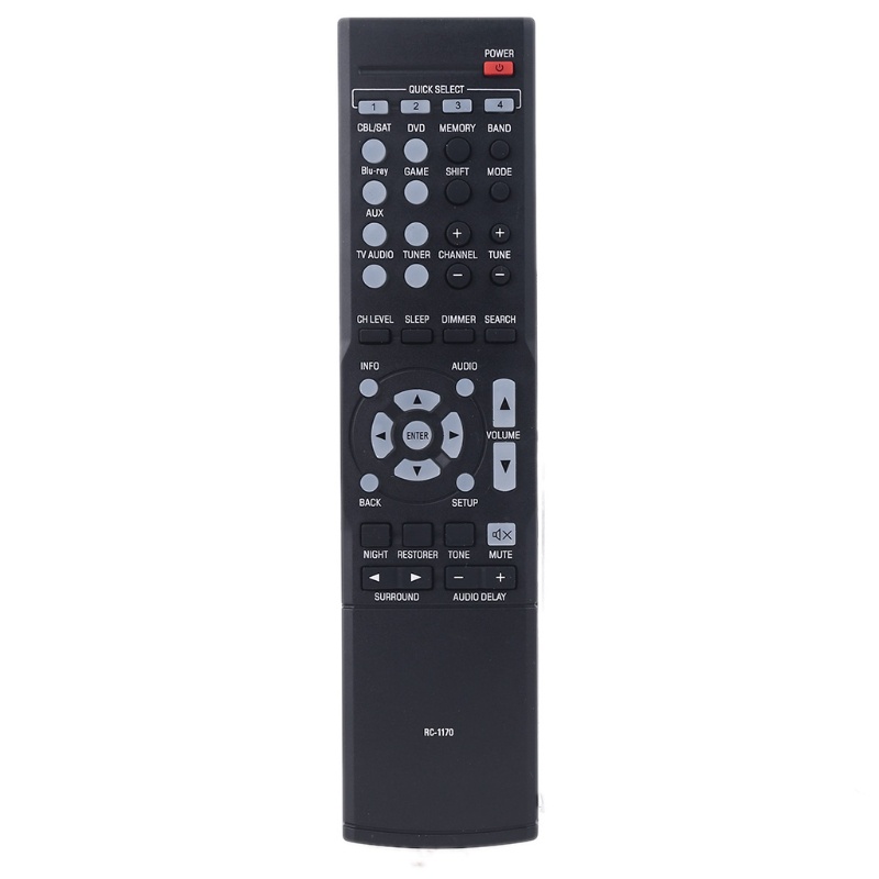 Rc1170 รีโมทคอนโทรลสําหรับ Denon- AV ตัวรับสัญญาณ AVR-1513 DHT-1513BA AVR-X500 AVR-S500BT RC-1156 RC-1157 RC-1180 RC-1183 A08 21