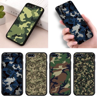 Huawei Y6 Pro Y6S 2019 Y6 Prime 2018 Y7 Prime Army Green ลายพราง ซิลิโคนนิ่ม เคสโทรศัพท์