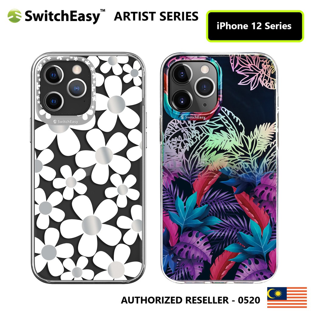 Switcheasy ARTIST เคสโทรศัพท์มือถือ PC TPU แข็ง แบบนิ่ม กันกระแทก สําหรับ iPhone 12 Pro Max 12 Mini 12 Pro 12