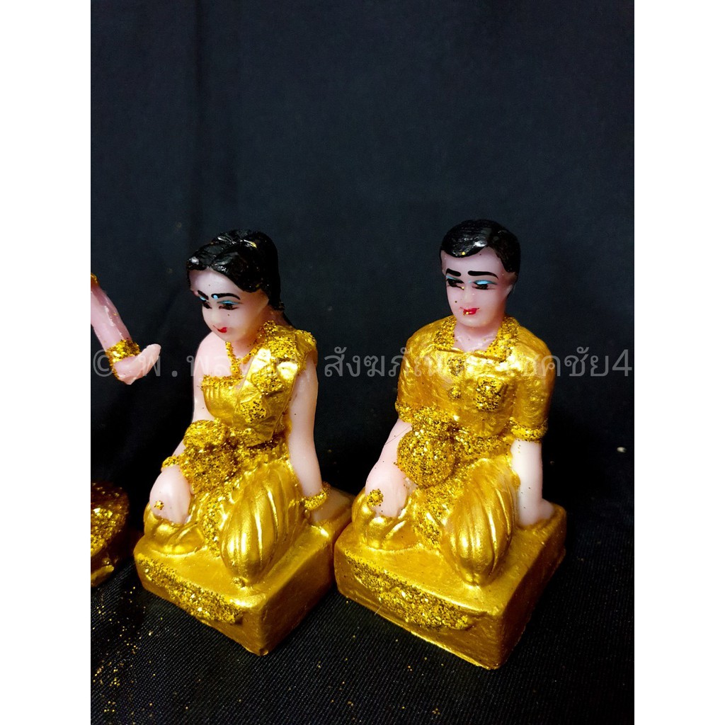 ชุดตั้งศาล ช้างม้า สาวใช้ นางรำ สีทอง เกรด A แยกชื้อได้ ศาลพระภูมิ เจ้าที่ เนื้อเรซิน ตั้งศาล เครื่องตั้งศาล ราคา ถูกที่สุด ดีลบีเคเค แกลเลอรีภาพที่ 5