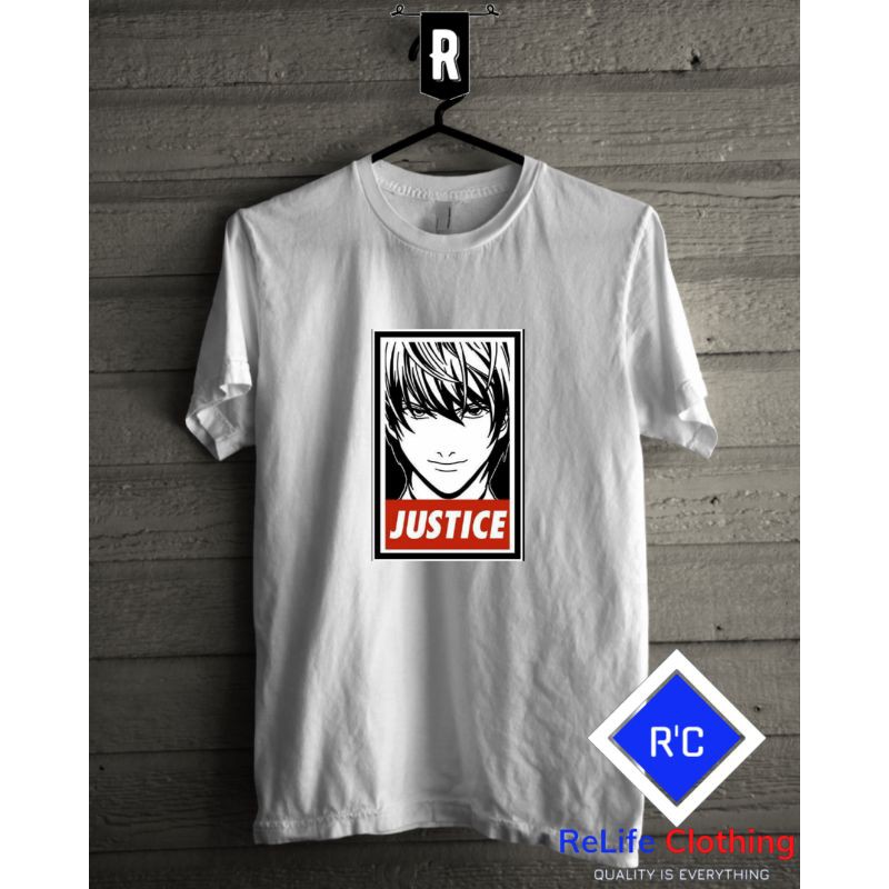 Death Note : เสื้อยืด Justice Adult