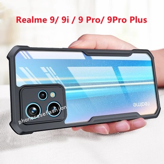 เคสโทรศัพท์มือถืออะคริลิคใส แบบแข็ง กันกระแทก สําหรับ Realme 9 pro Plus + 9Pro+ 9i realme9