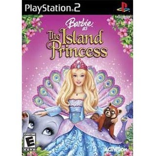 Barbie as The Island Princess ps2 แผ่นเกมส์ps2 เกมส์บาบี้ps2 เกมเพล2 แนวเจ้าหญิง