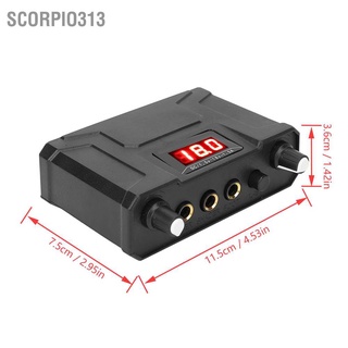 Scorpio313 พาวเวอร์ซัพพลายสัก หน้าจอ Lcd ปลั๊ก Us 90‐250V