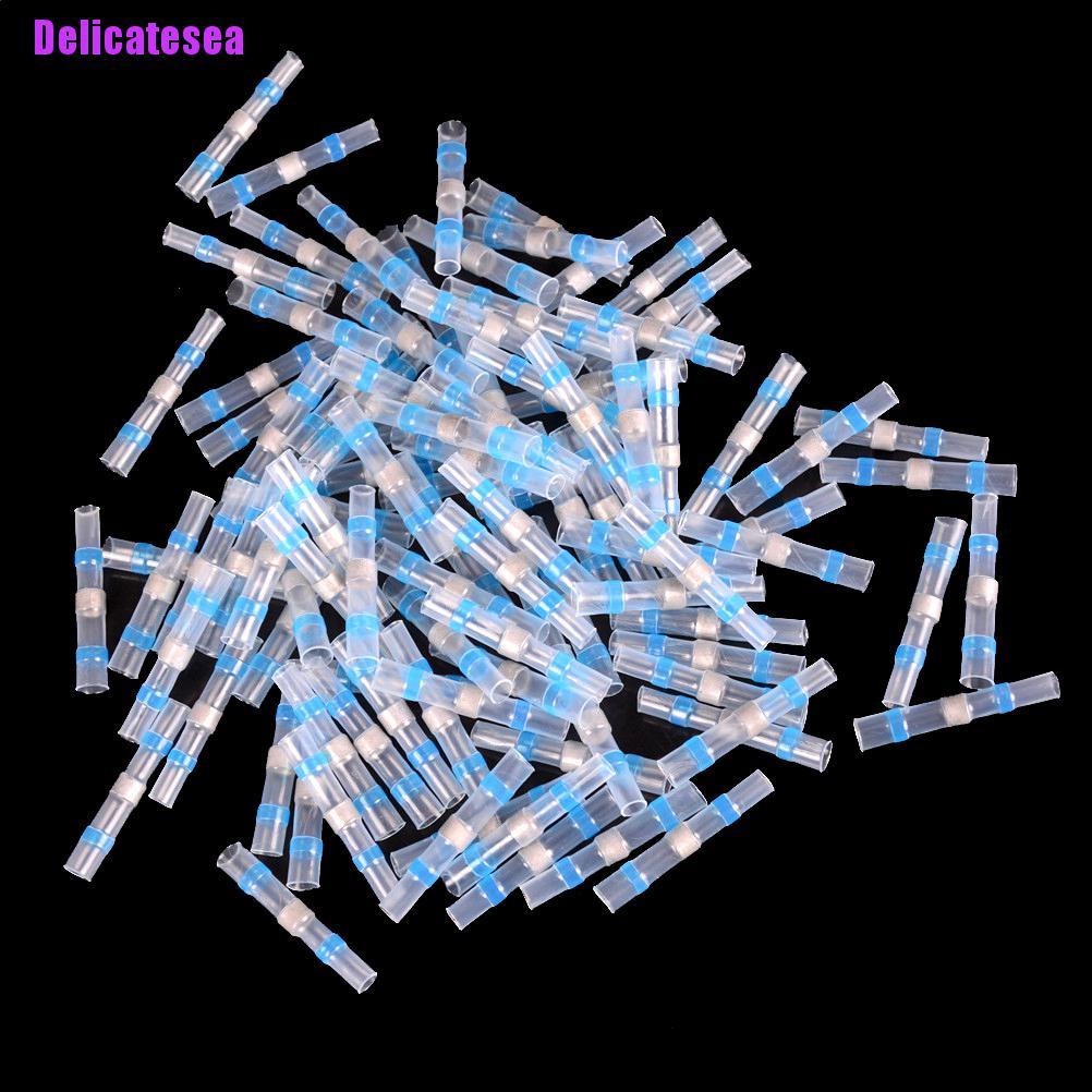 Delicatesea> 16-14AWG สายไฟสีฟ้า กันน้ํา 10 ชิ้น