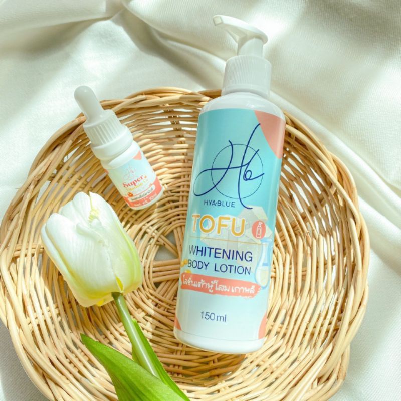 🌺โลชั่นหัวเชื้อ hya blue 🌸โปร 3 ขวด แถมโดสวิตามินซี 3 ขวด 🌻อ่านรายละเอียดก่อนสั่งนะคะ