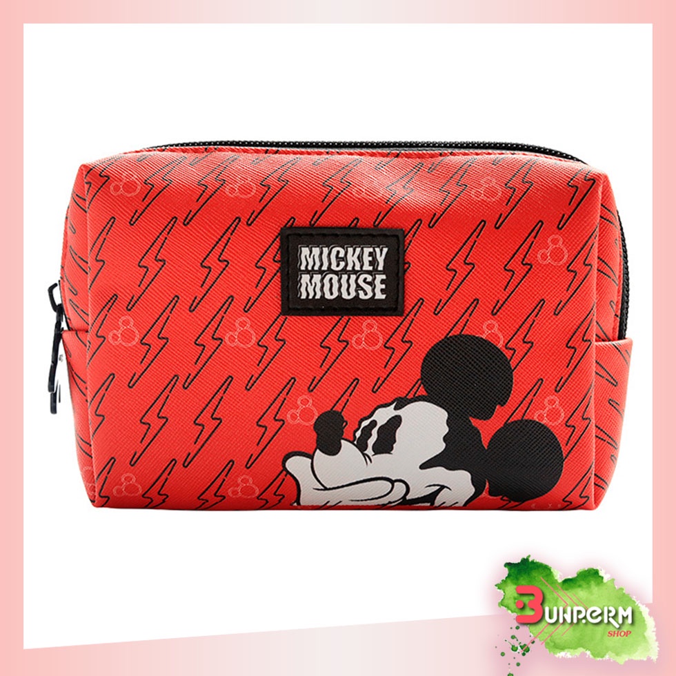 กระเป๋าใส่เครื่องสำอาง Mickey mouse กระเป๋าสตางค์ผู้หญิง