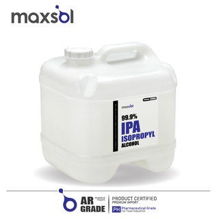 IPA : Isopropyl Alcohol 99.9% [AR Grade] : ไอโซโพรพิล แอลกอฮอล์ 99.9%