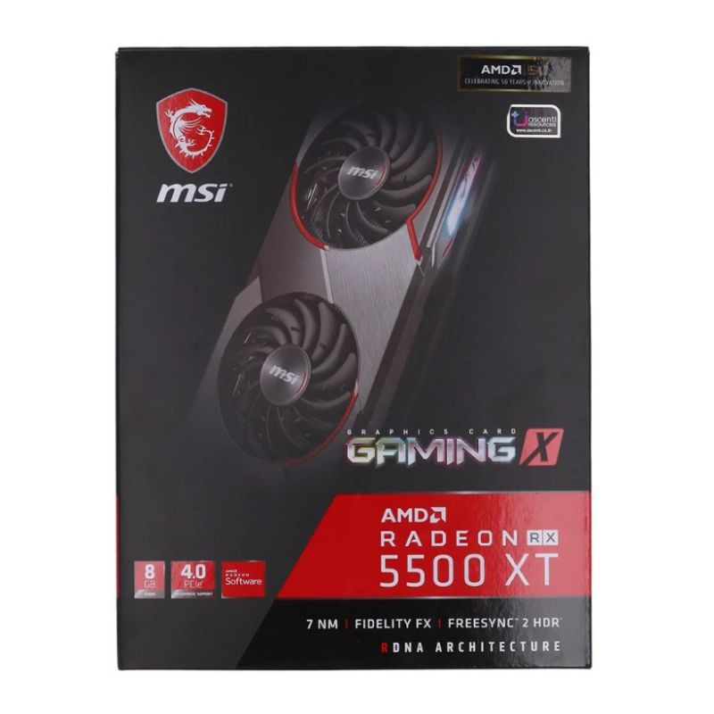 VGA Radeon RX 5500 XT GAMING X. MSI