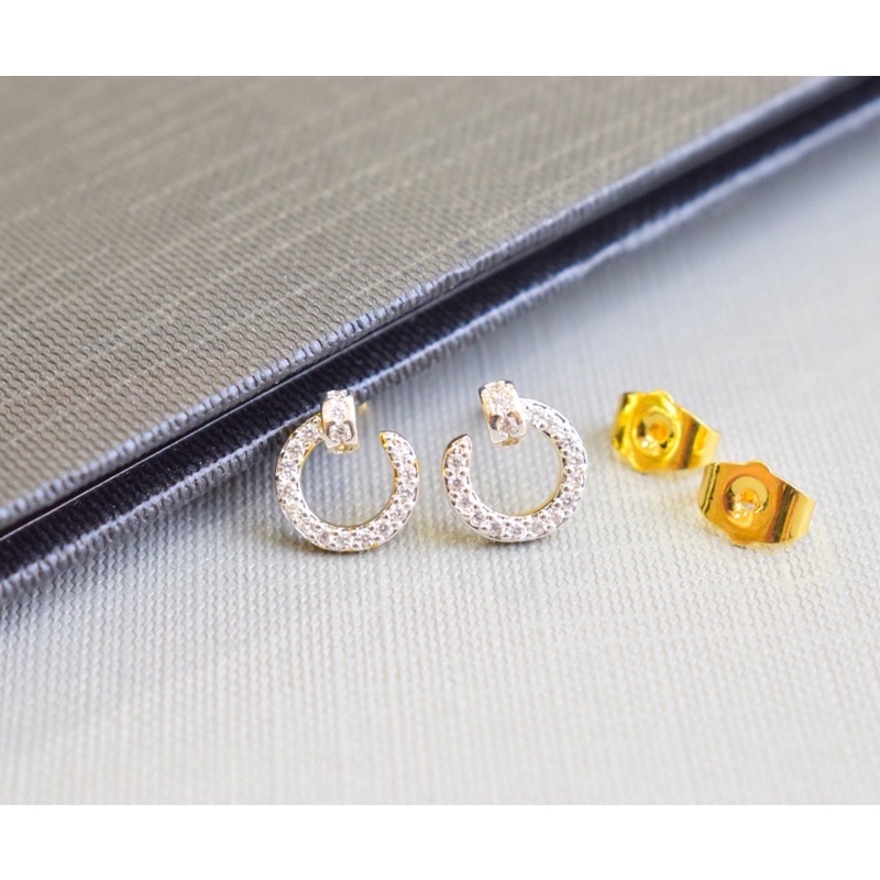 ต่างหูแวนคราฟ ต่างหูตะปู รวม  ชุดที่1 1คู่ CN Jewelry earing ตุ้มหู ต่างหูแฟชั่น ต่างหูแบรนด์เนม ต่างหูออกงาน