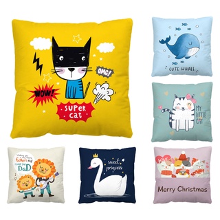 &lt;Stock&gt;Pillow case Cartoon40x40,45x45,50x50,60x60,Home Decor pillow case cover,Sofa cushion cover,party Gift.