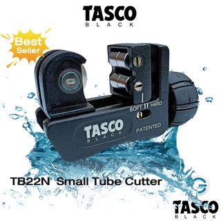 Tasco Black คัตเตอร์ตัดท่อ TB22N แบบสปริง Small Tube Cutt คัตเตอร์ตัดท่อทองแดง 1/8" -5/8"