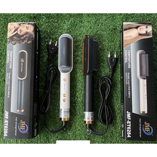หวีไฟฟ้า หวีหนีบผม หวีผมตรงไฟฟ้า JMF ET6284 เซ็ตผมตรง ปรับผมยุ่งเหยิงให้ตรงสวย  ใช้ได้ทั้งผู้ชาย ผู้หญิง หวี
