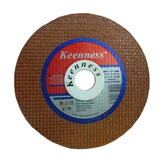 ใบตัด keenness เหลือง 4นิ้วx1/25นิ้วX5/8นิ้ว size 105X1X16mm แท้ 1 กล่อง 10 ใบ