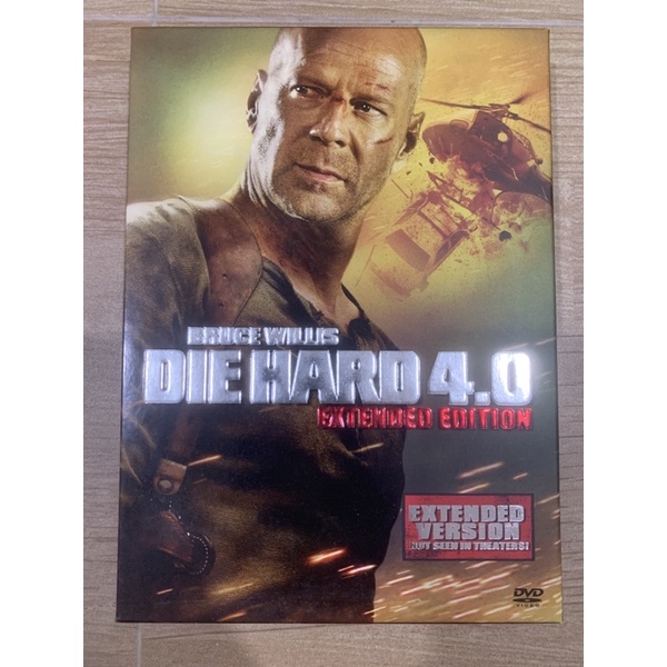 ( DVD ) แท้ เรื่อง DIE HARD 4.0 มือสอง กล่องสวม มีเสียงไทย บรรยายไทย