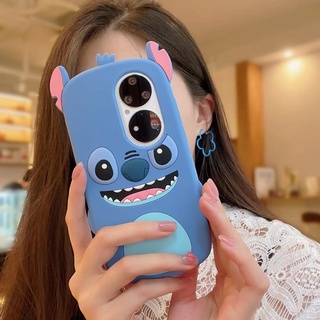 เคสโทรศัพท์มือถือ ยางซิลิโคนนิ่ม ลายการ์ตูนสติตช์ 3D พร้อมที่แขวน สําหรับ OPPO A92 A31 A15 Y81 Y83 A3s A12e A5s A7 A12 F9 F11 A5 A9 2020 Reno 7z 2 4 5 6 7 Pro 11 12 13 Pro Max XR Xs Max SE 7 8 Plus