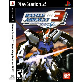 แผ่นเกมส์ Battle Assault 3 Featuring Gundam Seed แผ่นCD PS2 Playstation 2 คุณภาพสูง ราคาถูก