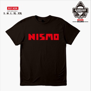 เสื้อยืดผ้าฝ้ายพิมพ์ลายแฟชั่น เสื้อยืด พิมพ์ลายโลโก้รถยนต์ Nismo NISSAN MOTORSPORT