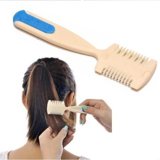 Beauty Hairdresser Makeup Tools Hair Cutting Trimmer Razor Blade Comb